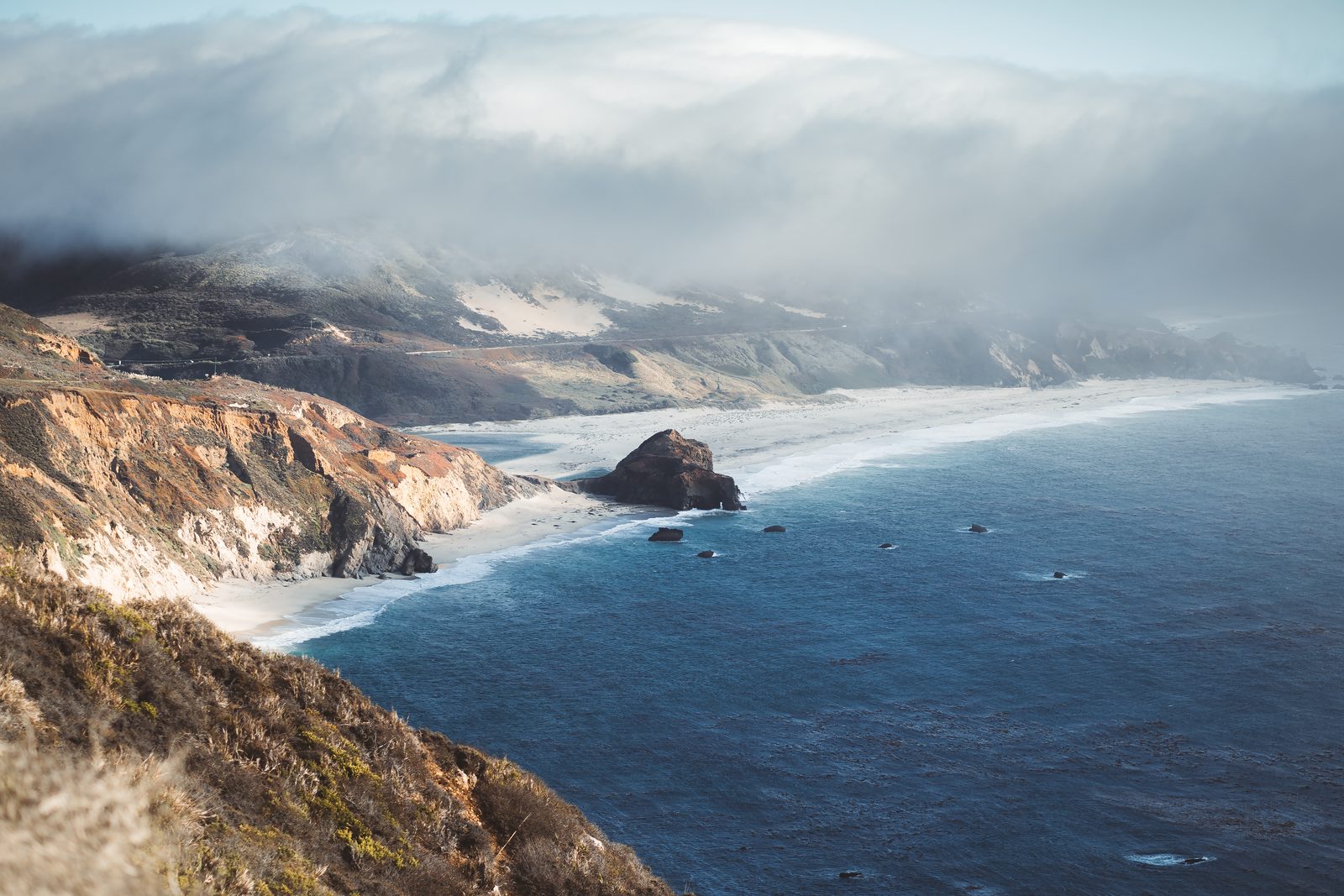 The Big Sur coastline in California — the state whose privacy law reaches companies far beyond its borders.